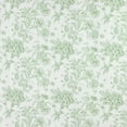 thumbnail image 5 of Balsa Circle White Dusty Sage 5x10 feet Polyester Drapery Backdrop Curtain with French Toile Floral Pattern and Rod Pockets Party Wedding Reception Events Decorations Supplies, 5 of 5