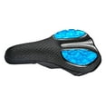 thumbnail image 4 of FUTUREORYY 1Pc Blue Silicone Bike Saddle Comfortable for Long-time Cycling 11.0*6.7*1.6in, 4 of 8