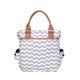 thumbnail image 1 of Bolsa de Cambio de Pañales de Bebé Bolsa de Pañales de Totalizador Accesorio de Mamá Premamá por Calles Negro y Blanco/Gris Baoblaze Bolsa de pañales, 1 of 7