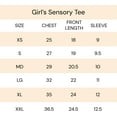 thumbnail image 4 of No Limbits Adaptive Girl's White Moisture Wicking Sensory Friendly T-Shirt, 4 of 4