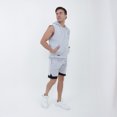 thumbnail image 2 of Conjunto Sudadera y Short Hombre K-Swiss Crew Color Gris, 2 of 4