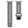 thumbnail image 5 of Soft Silicone Watch Band Compatible for Samsung Galaxy watch Ultra 47mm Band Men Women, Breathable Sport Watch Band for Galaxy Watch 7 Ultra 47mm Strap,Gray, 5 of 6