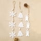 thumbnail image 4 of Adorno navideño de madera blanca Colgantes de madera Inicio Tienda Decoración colgante Árbol de Navidad Yuyangstore Adorno navideño de madera, 4 of 8
