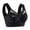 Black, variant on Correcting Bras for Seniors Women, Ice Silk Push Up Lysine Charm Gathering Bra Plus Size Wireless Zen Chic Bras Khaki