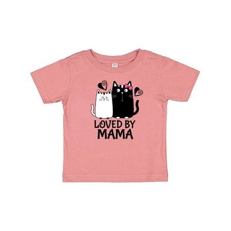 

Inktastic Loved By Mama Baby Outfit Gift Baby Boy or Baby Girl T-Shirt