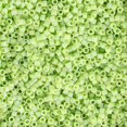 thumbnail image 2 of Miyuki Delica Seed Beads – Size 11/0 (1.6 mm), DB0876, Matte Opaque Chartreuse AB, 7.2 g, Approx. 1440 Beads, 2 of 7
