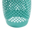 thumbnail image 4 of AC Pacific Powder Coated Iron Outdoor Green Side Table, 4 of 6