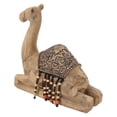 thumbnail image 5 of Camel Statue Durable Resin Flat Bottom Retro Style Exquisite Luster Camel Ornament for Home Office Decoration, 5 of 8