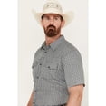 thumbnail image 2 of Gibson Trading Co Men's Co. Water Floral Print Short Sleeve Snap Western Shirt Hunter Green XX-, 2 of 4