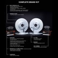 thumbnail image 3 of R1 Concepts Wdxc2 40001 R1 Concepts Brake Rotor Carbon Coated With Sup Dty Pads Fits select: 2003-2005 SPRINTER 2500 SPRINTER, 2002 FREIGHTLINER SPRINTER, 3 of 3