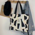thumbnail image 2 of Jinsinto Grand Sac Fourre-Tout en Toile pour Femmes Voyage École Travail Quotidien Sac à Main Épaule, 1 Pce, 2 of 4