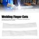thumbnail image 5 of 2PCS Glass Fibre Finger Cots Thermal Insulation Finger Covers TIG Welding Fingertip Protector XL L Size White, 5 of 5