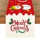 thumbnail image 4 of Camino de mesa navideño Alloet con temática de festival multiusos para mesa de comedor, 4 of 6