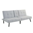 thumbnail image 5 of Serta Landry Modern Convertible Sofa, Light Gray Fabric, 5 of 15