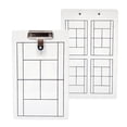 thumbnail image 5 of ZenCart Dry Erase Tennis Coaching Clipboard Double-Sided Tennis Tactical White Board with Marker Pen for Tennis Training, 5 of 8