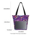 thumbnail image 3 of Balery Retro 80s Style Bolsa de Hombro con Diseño, Bolsa Grande y Duradera, Bolsa Versátil para Compras, 3 of 6