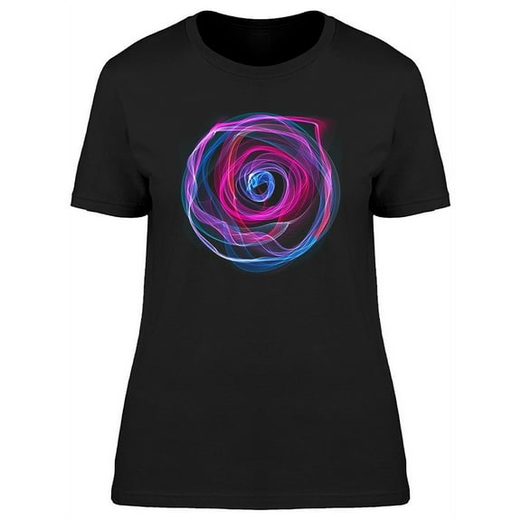 Magical Form Purple Lines Icon Tee Women's -Image by Shutterstock