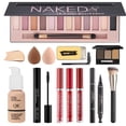 thumbnail image 1 of Kit de maquillaje NUIBO Naked All in One para mujer con 12 sombras de ojos, 1 of 7
