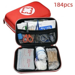 Trousse De Secours 184 Pièces - Kit Médical Urgence Pour Maison, Camping, Randonnée