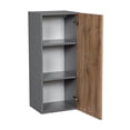thumbnail image 2 of 9" x 36" Wall Cabinet-Single Door-with Natural Teak door, 2 of 4