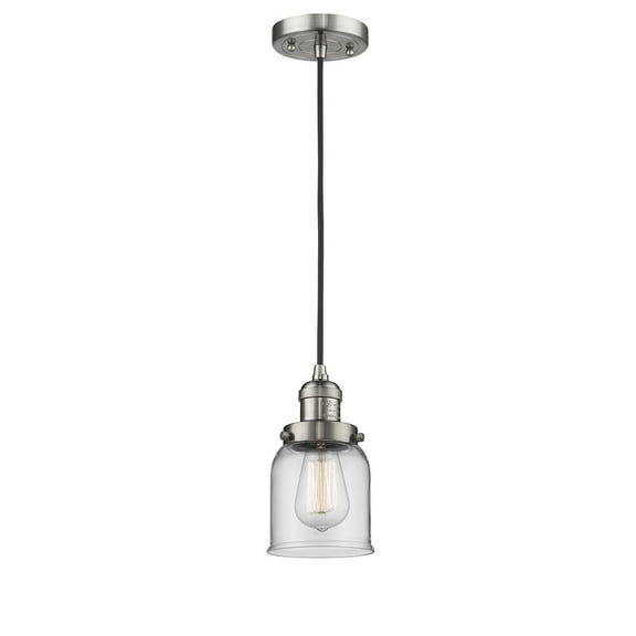 Innovations Lighting - Bell - 3.5W 1 LED Cord Hung Mini Pendant In Industrial