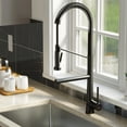 thumbnail image 5 of Karran Usa Kkf230 Tumba 1.8 GPM Single Hole Pre-Rinse Pull Down Kitchen Faucet - Black, 5 of 5