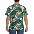thumbnail image 2 of Naloa Hawaiian Style Men's T-Shirt Sport T-shirt Men's Basic Tee Casual Men's Shirt, Round Neck, Short Sleeves - XX-Large, 2 of 5