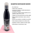 thumbnail image 2 of Shampoo Matizador Negro Le Black Para Cabello Platinado Sin Sal D Conde 250 ml, 2 of 6