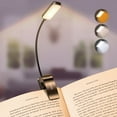 thumbnail image 1 of Gritin 9 Led Luz De Libro Recargable Para Leer En La Cama - Cuidado De Los Ojos 3 Temperaturas De Color Brillo De Atenuación Continua 12 Horas De Tiempo De Ejecución Luz De Lectura De Libros Pequeña Y, 1 of 7