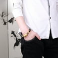 thumbnail image 2 of US 4 Pack Pi Xiu Obsidian Bracelet Dragon Bead Attract Wealth&Good Luck Bangle, 2 of 4