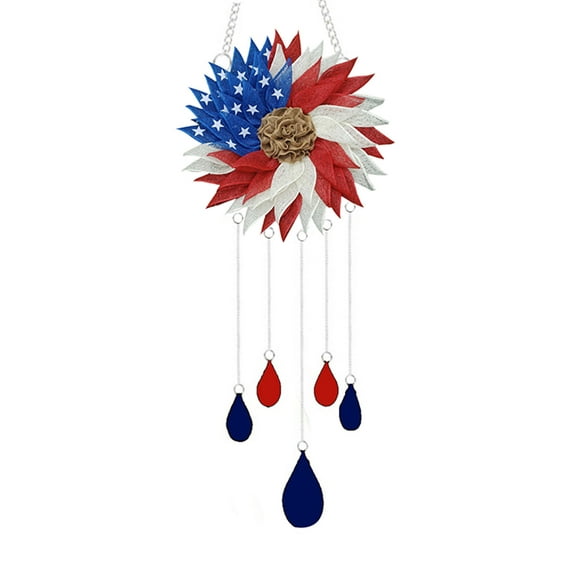 Wind Chime Family Hanging Ornament Independence Day Festival Home Decor Gift