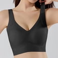 thumbnail image 3 of Jelly Bras for Women V Neck Lightweight Seamless Wireless Anti Sagging Lifting Push Up Bralettes Everyday Bra, 3 of 6