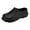 Black, variant on Mens Bedroom Slippers Slip On Arch Support Oversized Couple'S Chef Surgical Rain Boots Outdoor Wear Close Toe Sandals Men