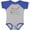 Baseball Heather and Royal, variant on Inktastic Field Hockey Coach Like Mommy Boys or Girls Baby Bodysuit