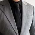 thumbnail image 3 of Corbata informal para hombre, de negocios, formal, fácil de poner, para el novio, el padrino de boda, corbata con cremallera para hombre, 3 of 4