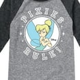 thumbnail image 3 of Tinker Bell - Pixies Rule - Toddler And Youth Raglan Graphic T-Shirt, 3 of 4