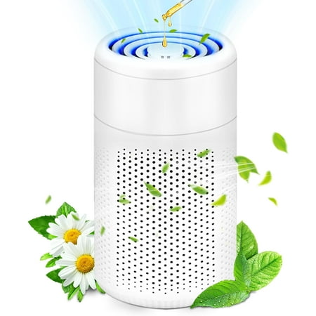 

Purifiers for Home Air Purifier Suitable for Car Bedroom Office Desktop Pet Room Aromatherapy diffusion purifier Portable Mute Equipped with True High-Efficiency Air Filter