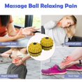 thumbnail image 3 of Fidget Ball Stress Relief Toy, Anti-Anxiety Fidget Spinner Hand Toys with Massage Function, Finger Spinner Rotation Ball for Men Adults Relieving Stress Boredom ADHD Autism(Yellow), 3 of 7