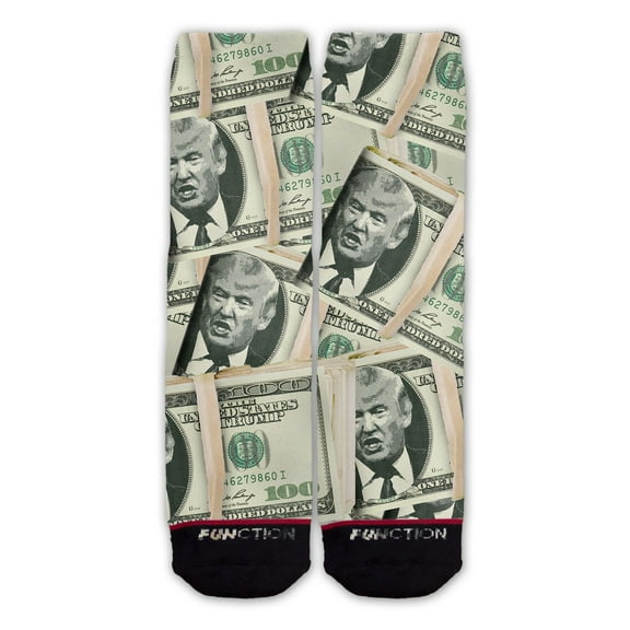 Function - Trump Stack of Money Fashion Socks
