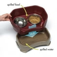 thumbnail image 5 of Neater Pets Neater Feeder Deluxe Mess-Proof Elevated Food & Water Bowls for Medium Dogs, Dark Blue, 5 of 7