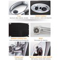 thumbnail image 2 of Electric Meat Grinder Household Multiple Function Stainless Steel Low Noise 800W High Power Garlic Paste Pepper Stuffing Sausage Filling Machine, 2 of 8