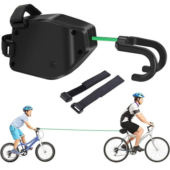 ENROSLU Retractable Bike Trailer Hitch Parent-Child Portable Elastic Tow Rope Bicycle Accessories
