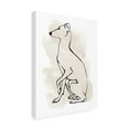 thumbnail image 2 of Trademark Fine Art 'Greyhound Sketch II' Canvas Art by Grace Popp, 2 of 3