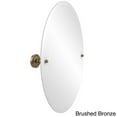 thumbnail image 5 of Frameless Oval Tilt Mirror with Beveled Edge - PR-91-PNI, 5 of 5