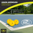 thumbnail image 5 of Athletic Works 3-Pack Of Pickleballs, Yellow, 5 of 10