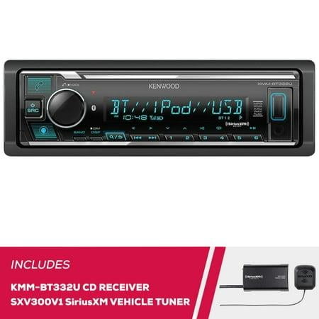 CD/MDコンポ(KENWOOD) Kenwood KDC-BT372U Single-Din CD Receiver, Bluetooth