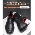 thumbnail image 5 of Chef Shoes Men Kitchen Footwear Comfortable Shoes, Non Slip Work Shoes Women Waterproof Chef Nurse Clog Trainers, Nursing Shoes, Slip-on Food Service Shoes for Restaurant Hospital Cafe, 5 of 7