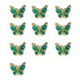 thumbnail image 1 of 10Pcs Bricolage Forme Créative Exquis Papillon Nail Charm Manucure Designs, 1 of 5