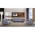 thumbnail image 2 of Topline Home Furnishings sofa en tissu gris, 2 of 3