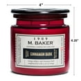 thumbnail image 3 of Colonial Candle M Baker Cinnamon Bark Scented Jar Candle, 2 Wick, 14 oz, 60 Hours Burn, Warm & Spicy, 3 of 9
